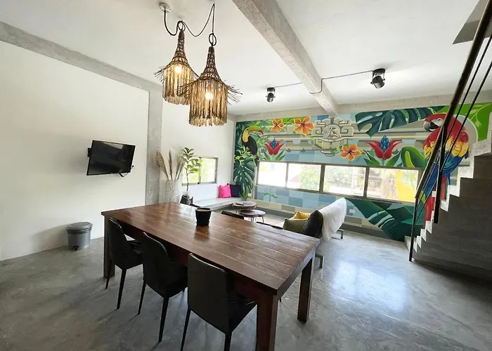 Katalox Jungle Lofts By Simply Comfort Centre Rooftop Patio & Pool Apartamento Tulum
